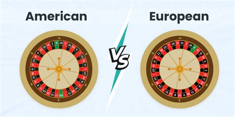 american roulette and european roulette